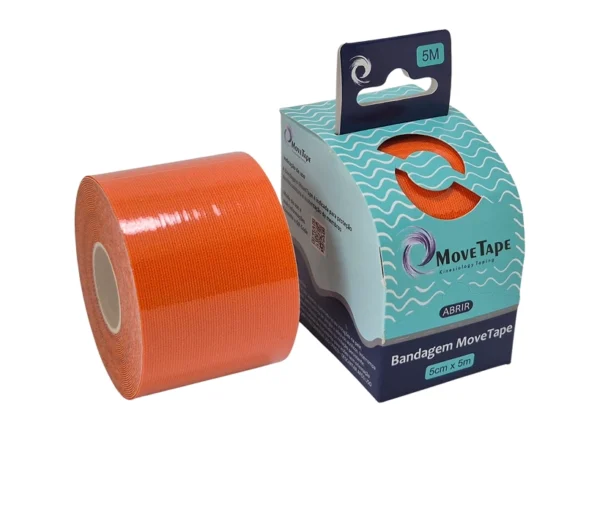 Bandagem Elástica - Rolo 5mx5cm Cor Sólida - Imagem 10