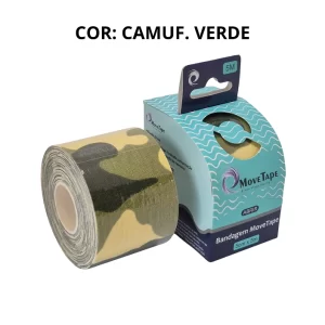 Bandagem Elástica - Rolo 5mx5cm - Camuflada