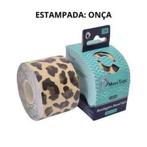 Bandagem Elástica – Rolo 5mx5cm - Estampada - Onça